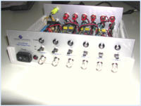 High voltage amplifier – Front panel